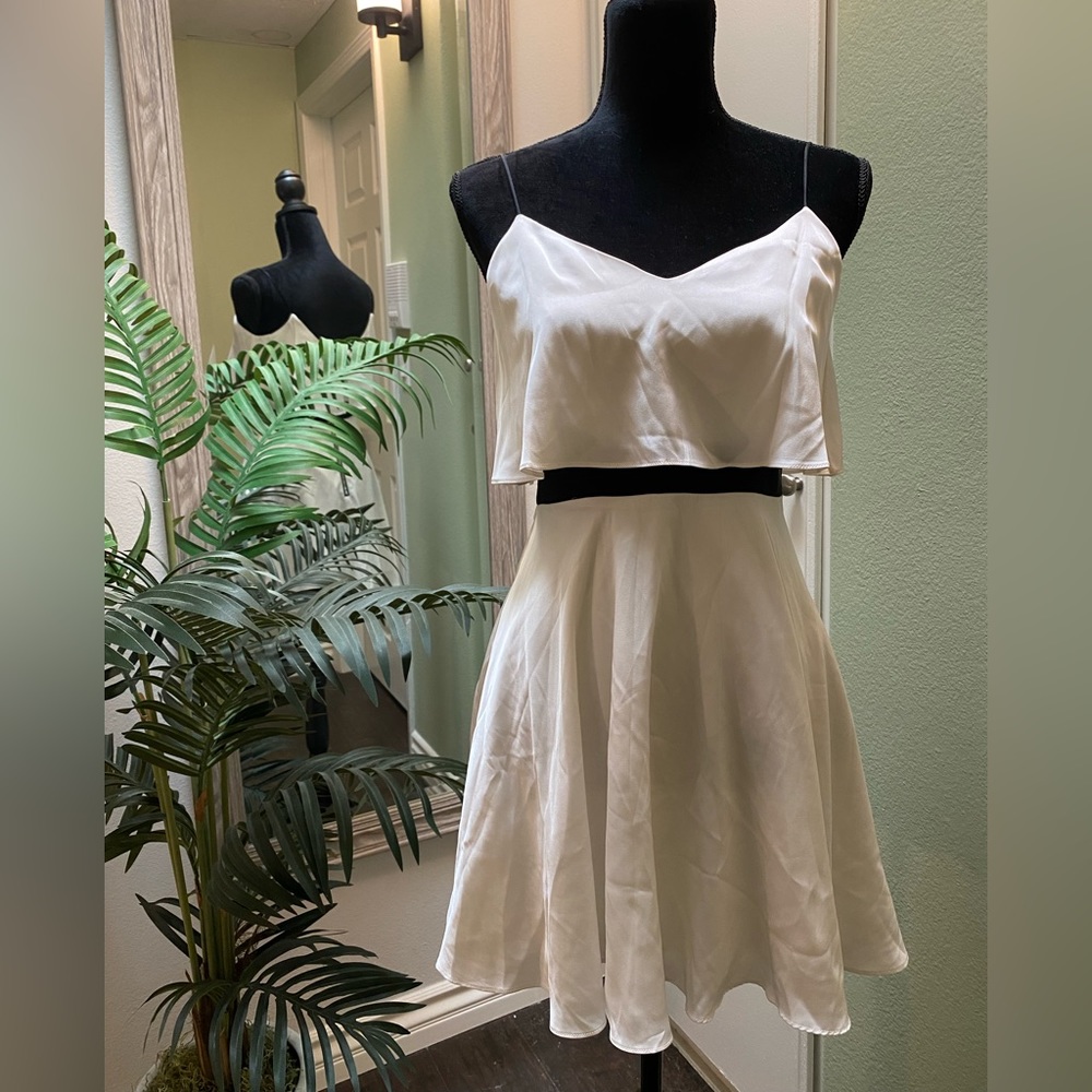 NWT Milly silk flared tank dress. Size 2